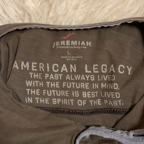 Jeremiah Clothing tshirt with buttons - Picture 9 of 13